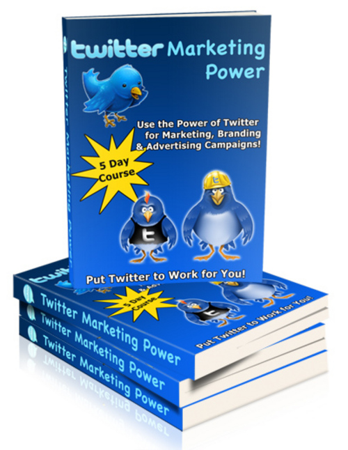 Product picture Twitter Marketing Power PLR